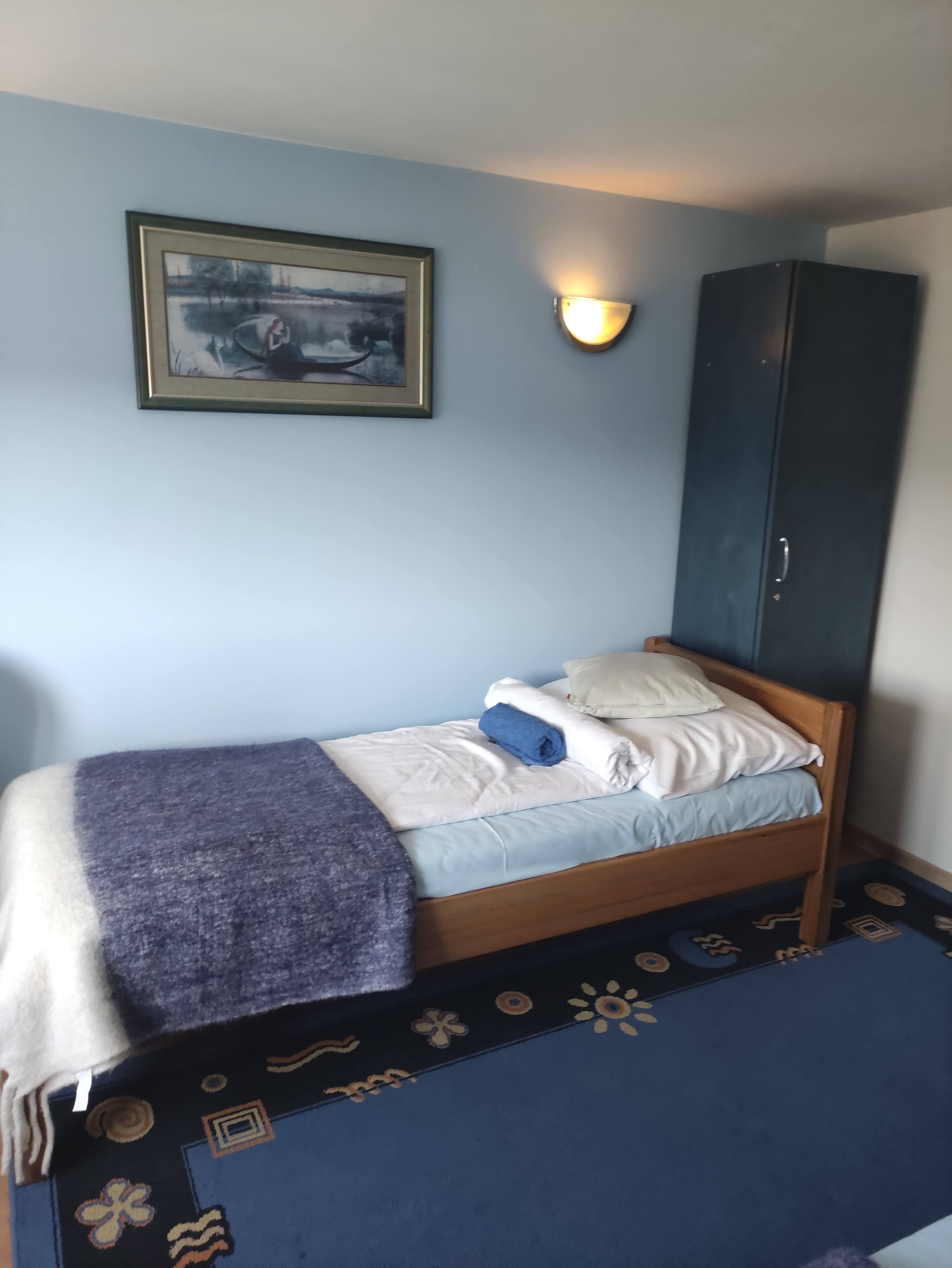 Pokój Nr. 3: (Niebieski) 2-osobowy